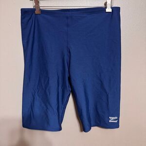 Speedo navy men’s endurance jammer size 38 NWOT